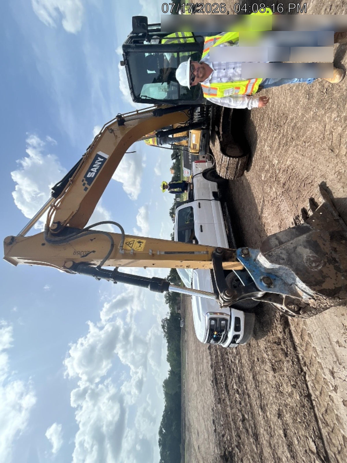 Sany SY135C Sany SY135 Tier 4 - Cab, Fleco Hydraulic  QC, Fleco 36" HD Bucket - Smooth