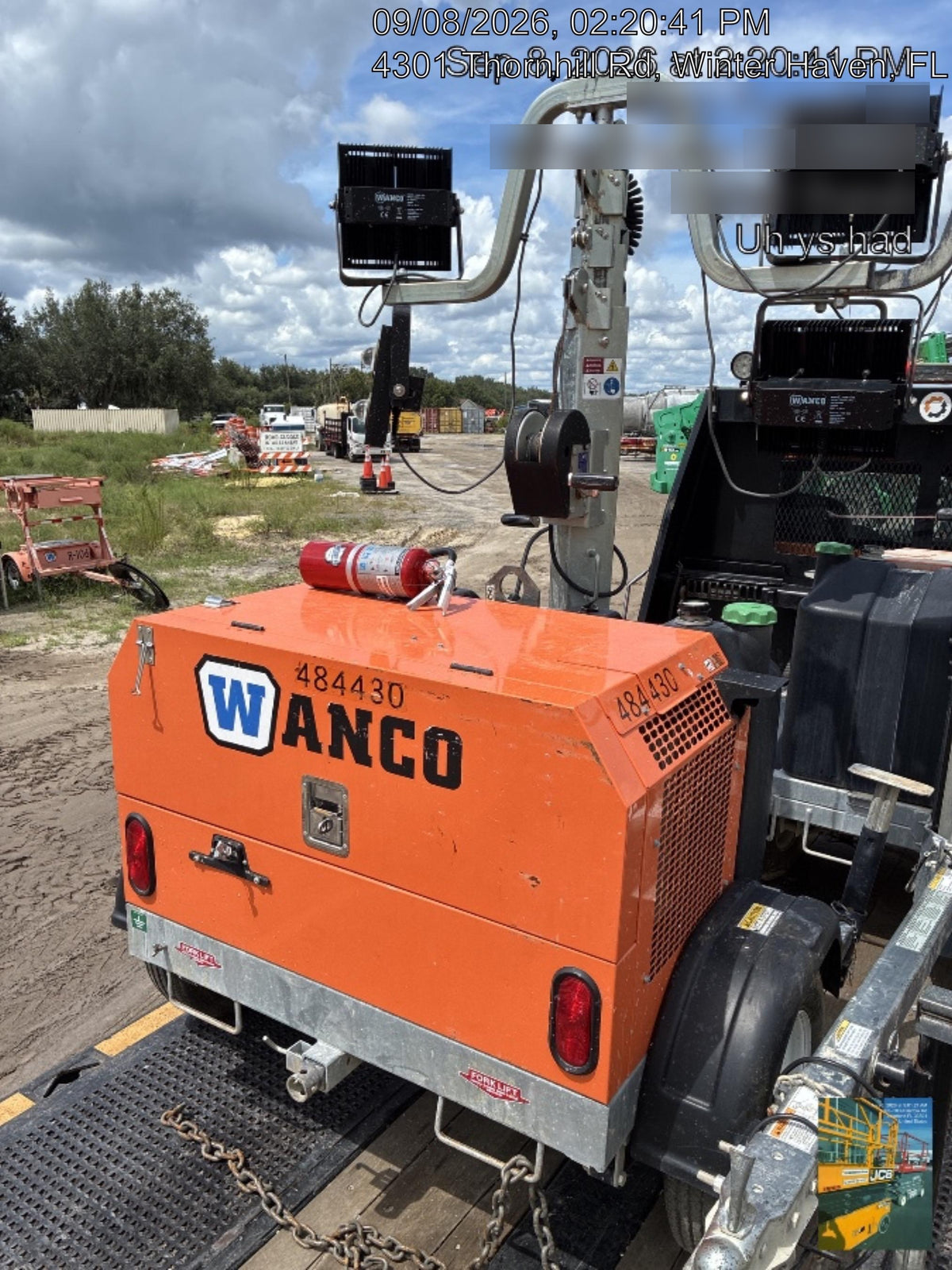 2024 Wanco WLTT-4MM4K Diesel, Mitsubishi L2E, 9.0HP @1800 rpm, Deep Sea Controller, Shore Power Plug, Auto Start, (4) 350W LED Floodlights, 4kW Generator, 60 Gal Fuel Tank, 2" Ball, T3