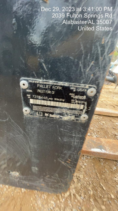 2020 PALADIN 48" Pallet Forks - Paladin