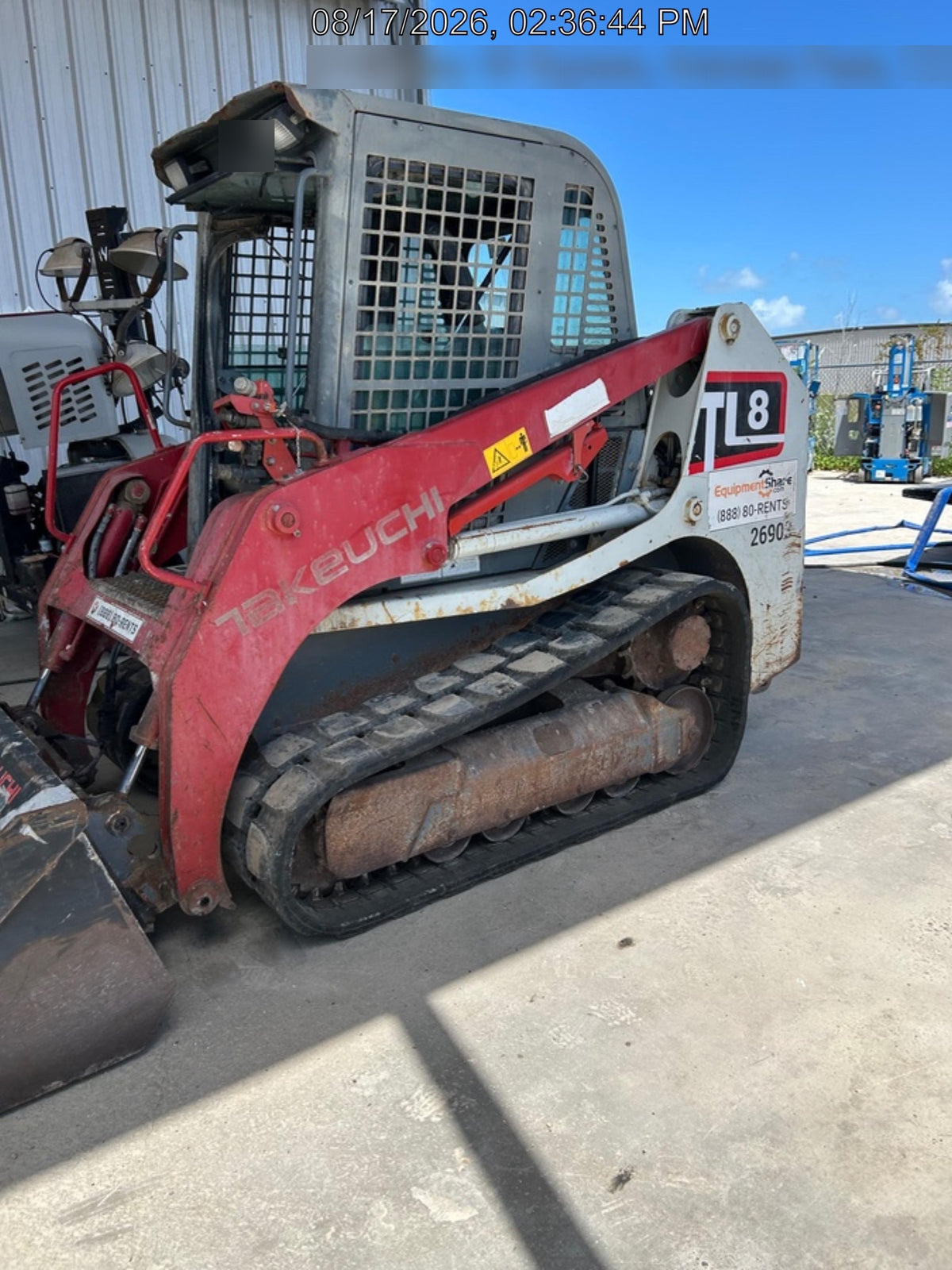 2019 TAKEUCHI TL8