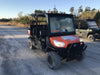 Kubota RTV-X1140W-H Kubota RTVX1140WH 4wd Utility Cart, LED Strobe, Windshield Tempered Glass, Pastic Canopy, Wire Harness Kit, Backup Alarm
