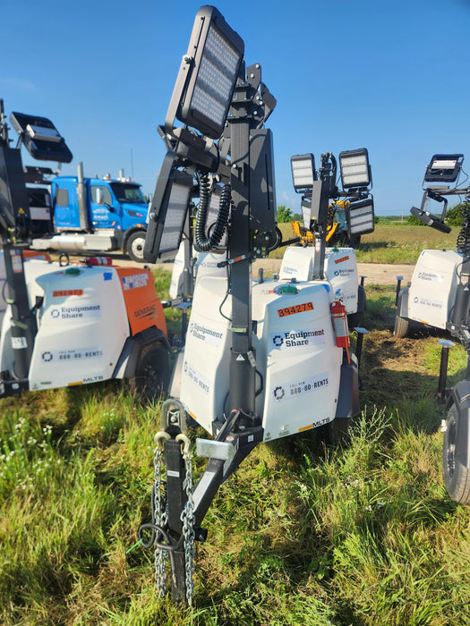 2024 Generac MLT2 Diesel, Flex Switch 120V Input, Powerzone Controller, 
(4) 320W LED Lights, 4kW Generator, 39.9 Gal Fuel Tank, 2" Ball, T3