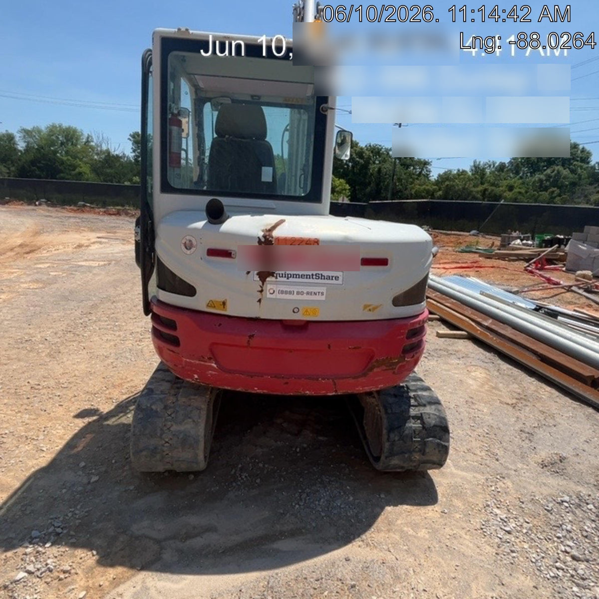 2020 Takeuchi TB250-2C Cab/Heat/Air, Rubber Tracks, Manual TAG QC