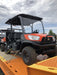 2022 Kubota RTV-X1140W-H Plastic Canopy, Windshield Acrylic Clear, LED Strobe Light, Wire Harness Kit, Back up Alarm