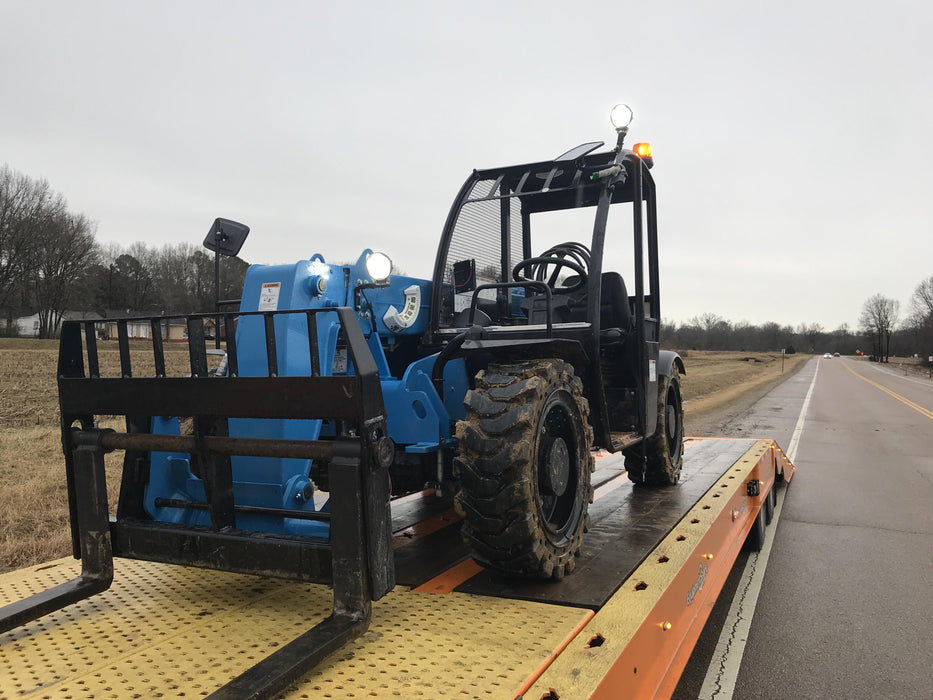 2019 Genie GTH-5519 Canopy, Solid RT Tires, LED Work Lights, Beacon\t48" Carriage, 48" Forks