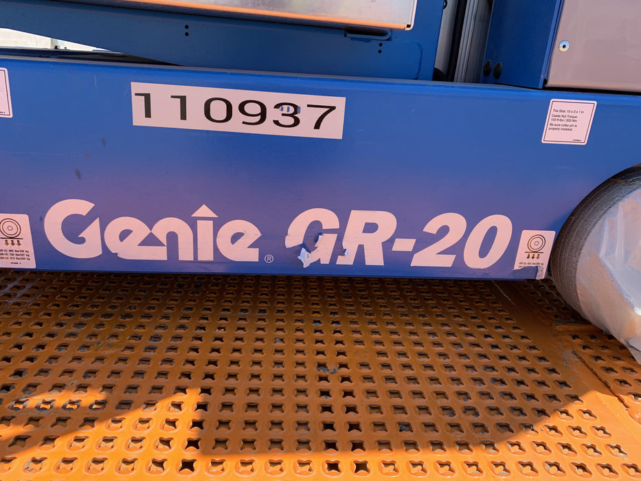 2020 GENIE GR-20