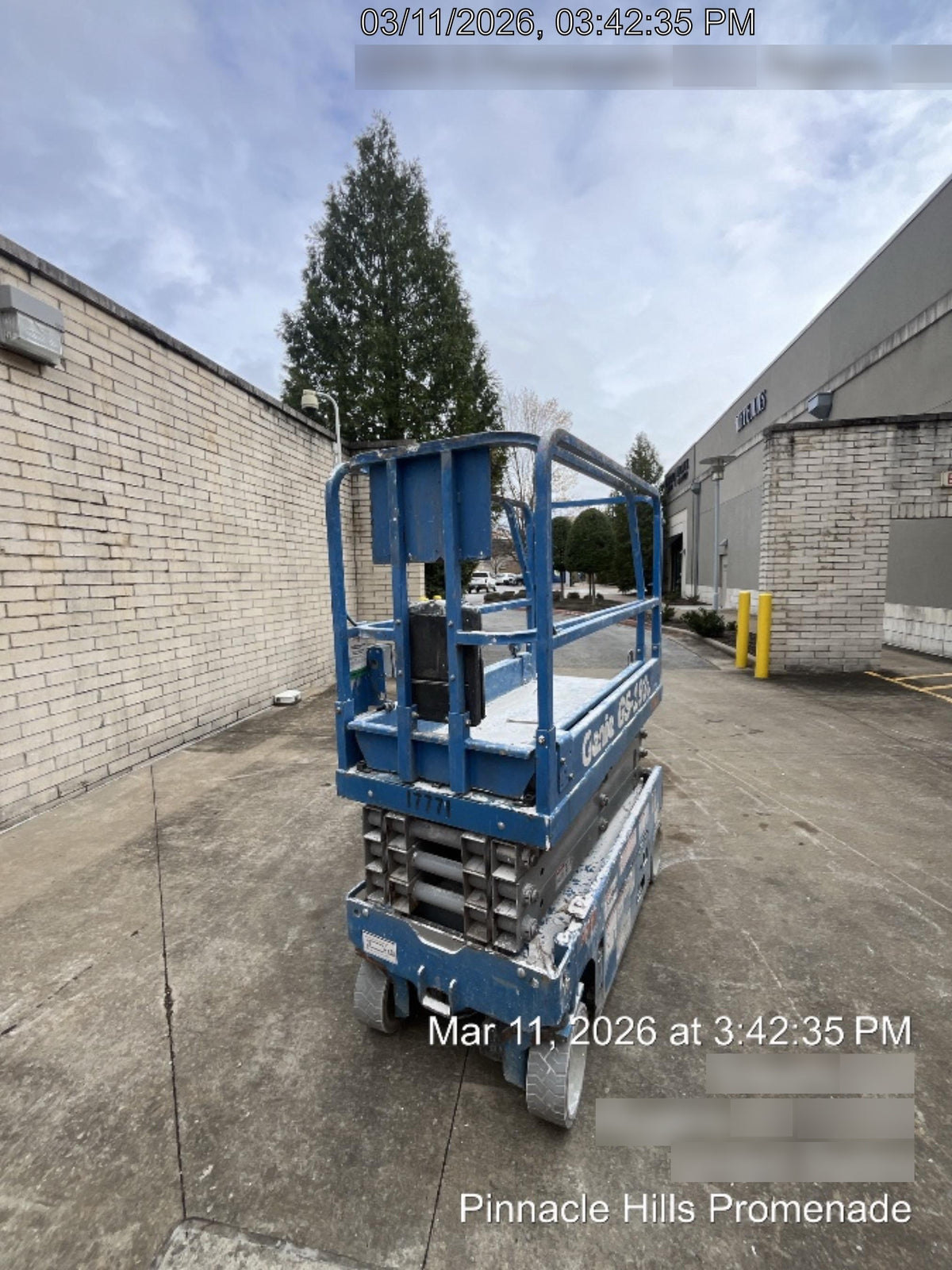 2018 Genie GS-1930 Genie GS-1930 w/Fixed Rail, Chain Entry