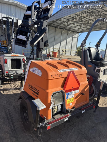 2024 Generac MLT6SKDS-STD4 ELEC WINCH Diesel, Electric Winch Mast, Powerzone Controller, (4) 320W LED Lights, 4kW Generator, 39.9 Gal Fuel Tank, 2" Ball, T3