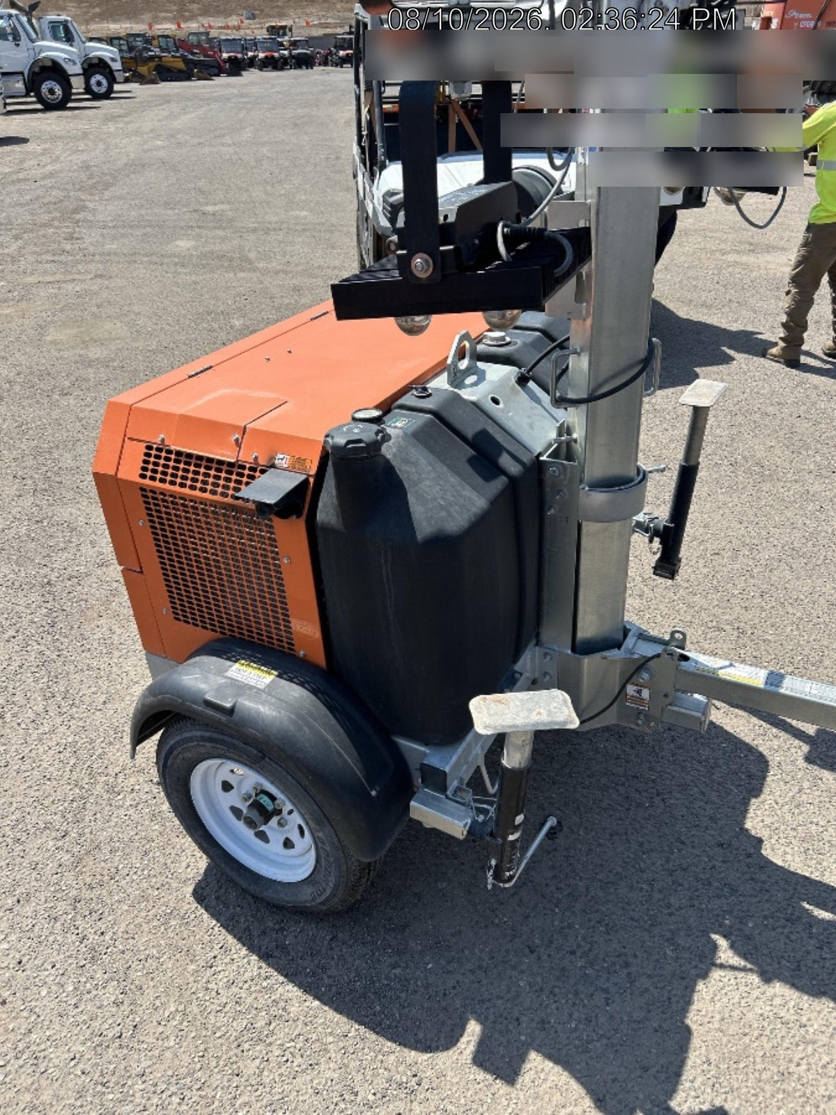 2024 Wanco WLTT-4MM4K Diesel, Deep Sea Controller, Shore Power Plug, Auto Start, (4) 350W LED Floodlights, 4kW Generator, 60 Gal Fuel Tank, 2" Ball, T3