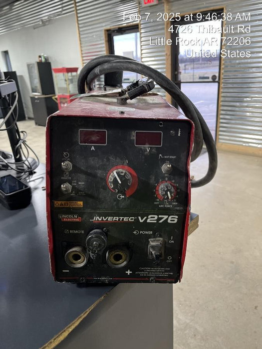 2023 LINCOLN ELECTRIC INVERTEC V276