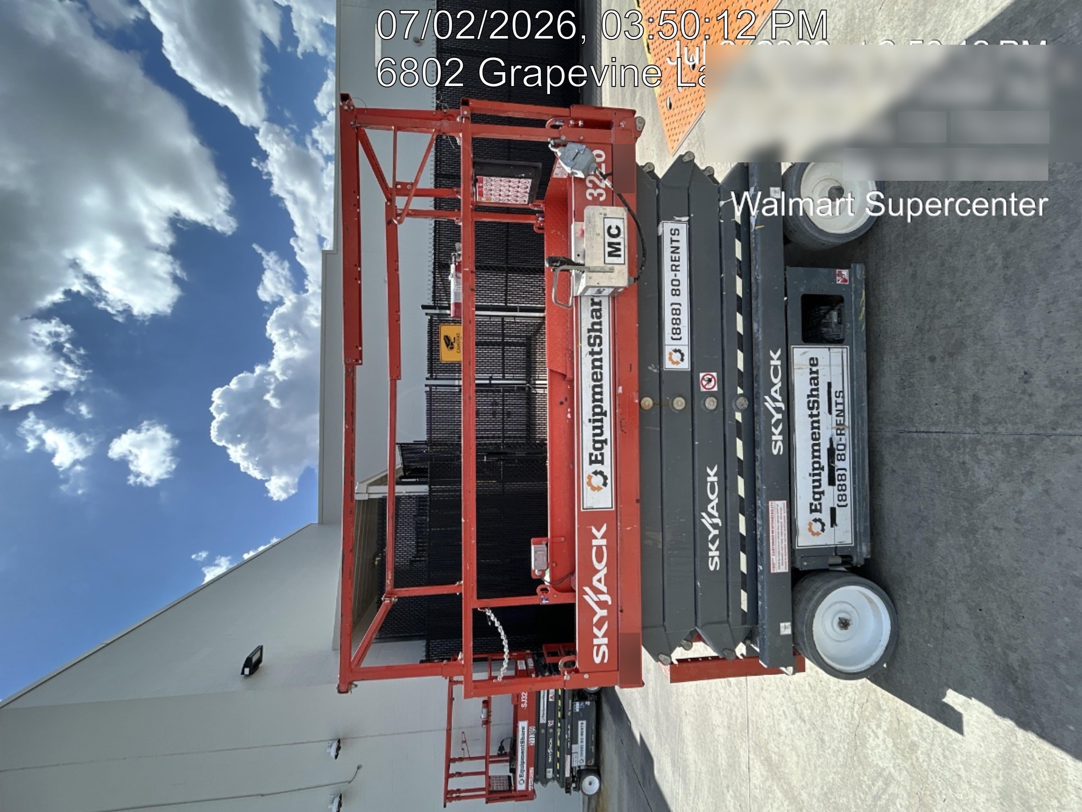 2019 Skyjack SJIII-3226 Standard Options, Trojan Batteries
