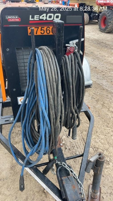 2022 Lincoln Electric LE400 Kubota V1505, Trlr, Cable Rack, Light Kit, ES Decals, T3