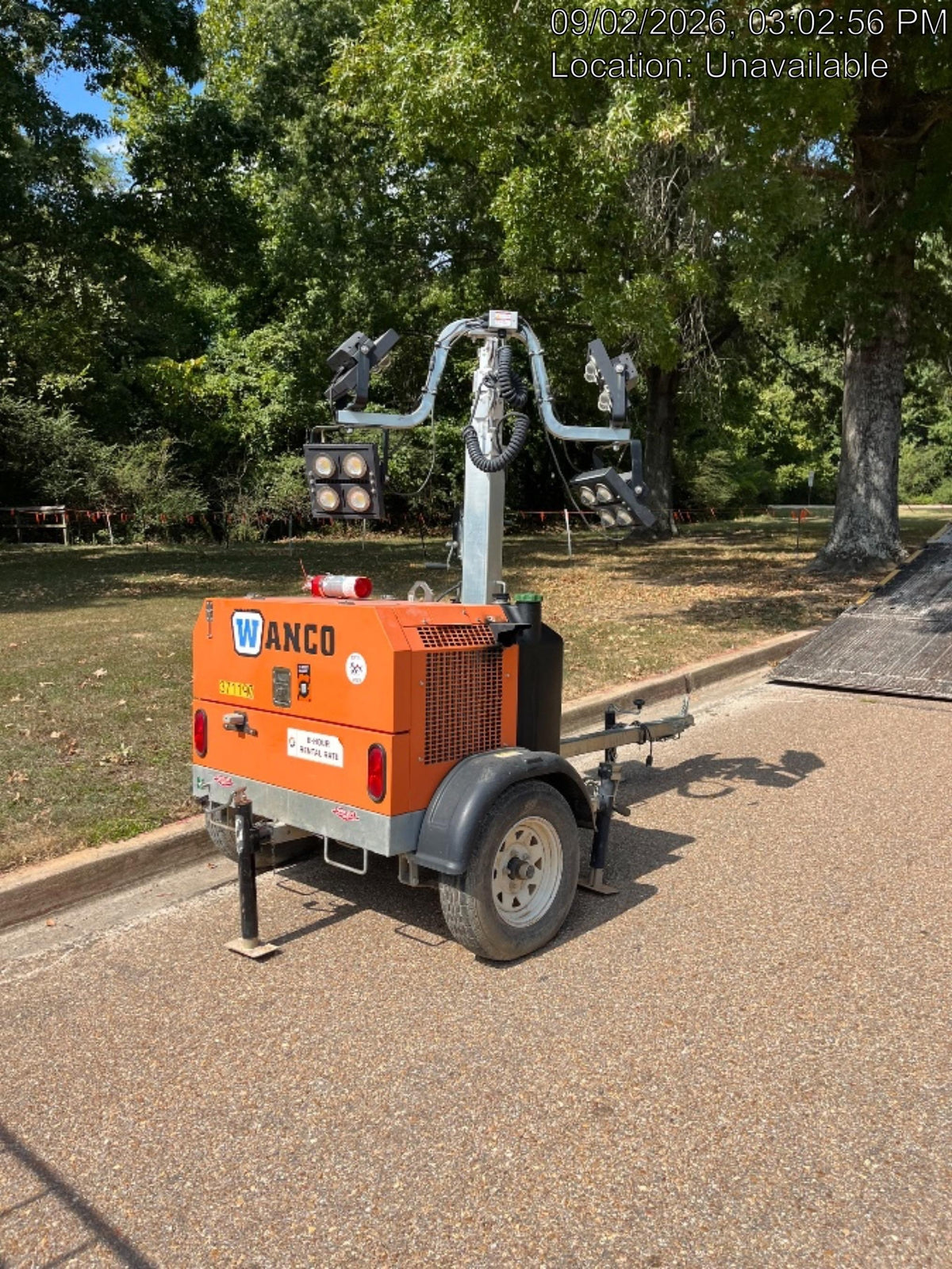 2023 Wanco WLTT-4MM4K Diesel, Deep Sea Controller, Shore Power Plug, Auto Start, (4) 350W LED Floodlights, 4kW Generator, 60 Gal Fuel Tank, 2" Ball, T3