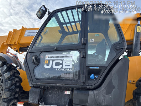 2020 JCB 512-56 Cab/Heat/Air, 109Hp, Solid Tires, Work Lights, Beacon, Aux Hydraulics, Back up Alarm, Lifting Eye, ES Decals