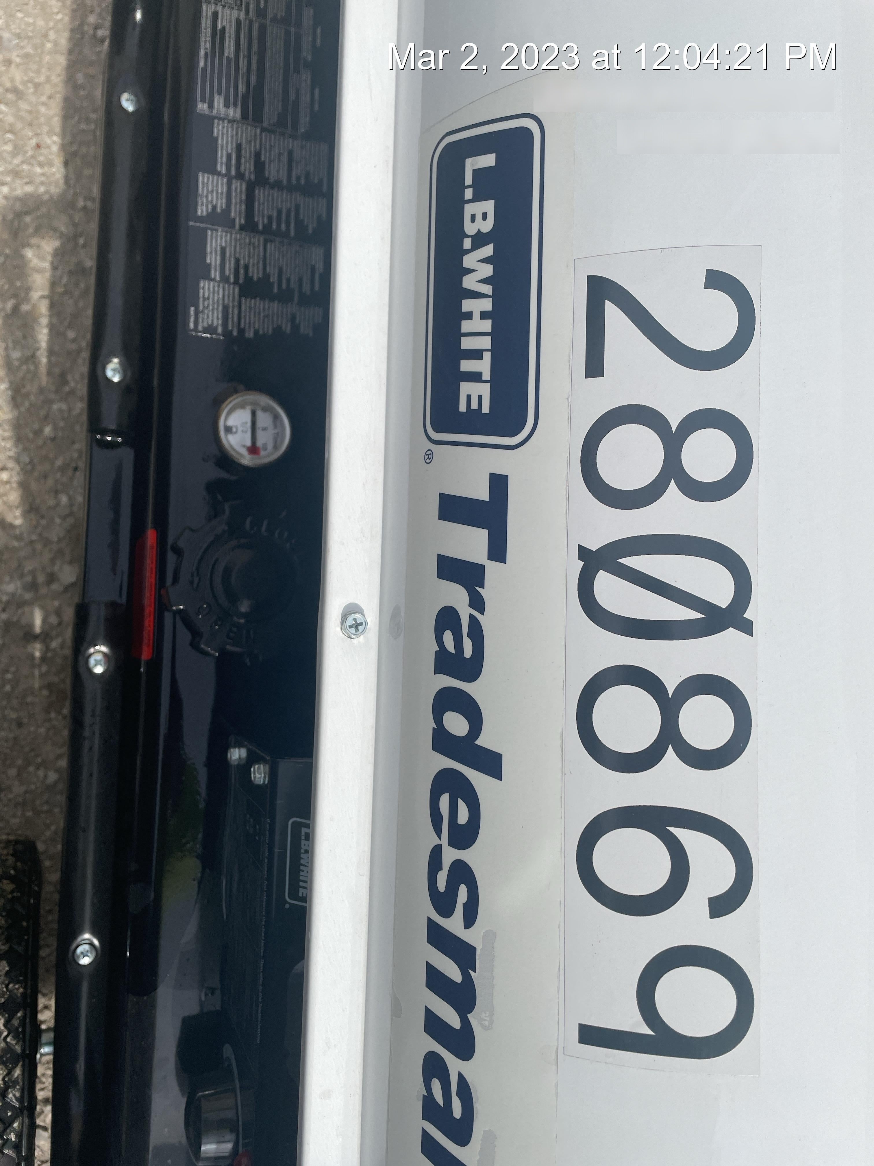 2022 LB WHITE Tradesman K175