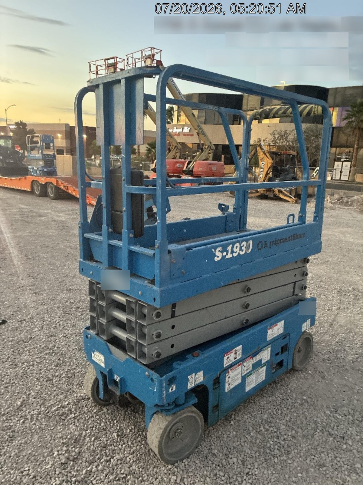 2020 Genie GS-1930 Standard Machine