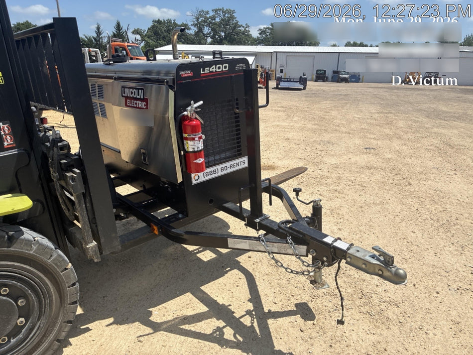 2024 Lincoln Electric LE400 Kubota V1505, Trlr, Cable Rack, Light Kit, ES Decals, T3