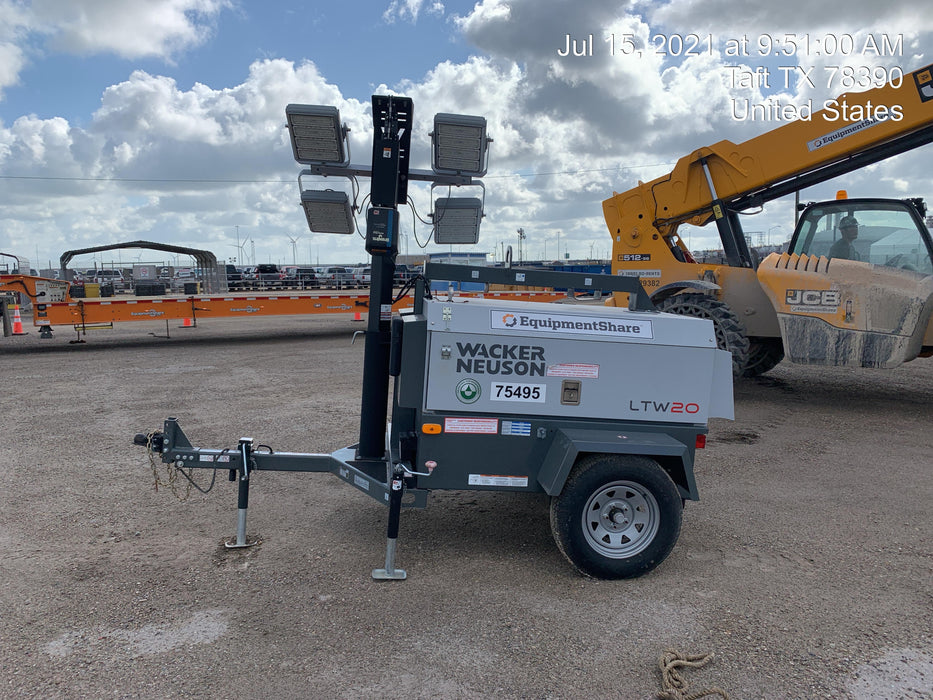 2020 Wacker Neuson LTW20Z1 Vertical, Cold Weather, LED, T4F