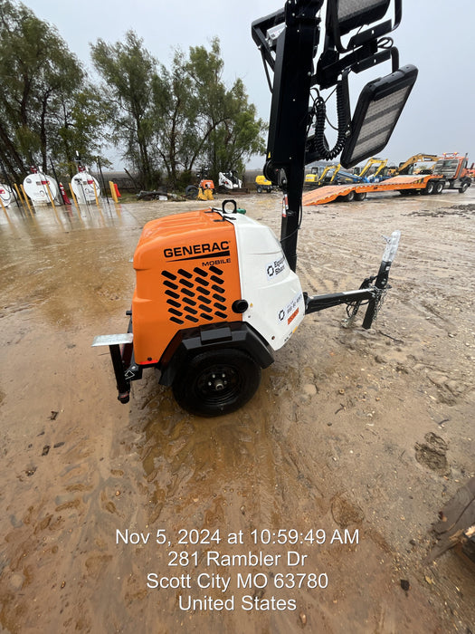 2023 Generac MLT2 Diesel, Flex Switch 120V Input, Powerzone Controller, (4) 320W LED Lights, 4kW Generator, 39.9 Gal Fuel Tank, 2" Ball, T3