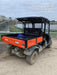 2022 Kubota RTV-X1140W-H Plastic Canopy, Windshield Acrylic Clear, LED Strobe Light, Wire Harness Kit, Back up Alarm