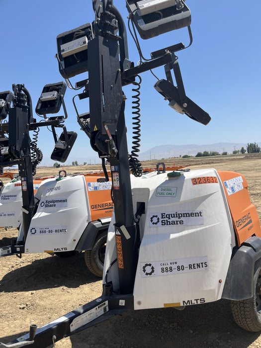 2023 Generac MLT2 Diesel, Flex Switch 120V Input, Powerzone Controller, (4) 320W LED Lights, 4kW Generator, 39.9 Gal Fuel Tank, 2" Ball, T3