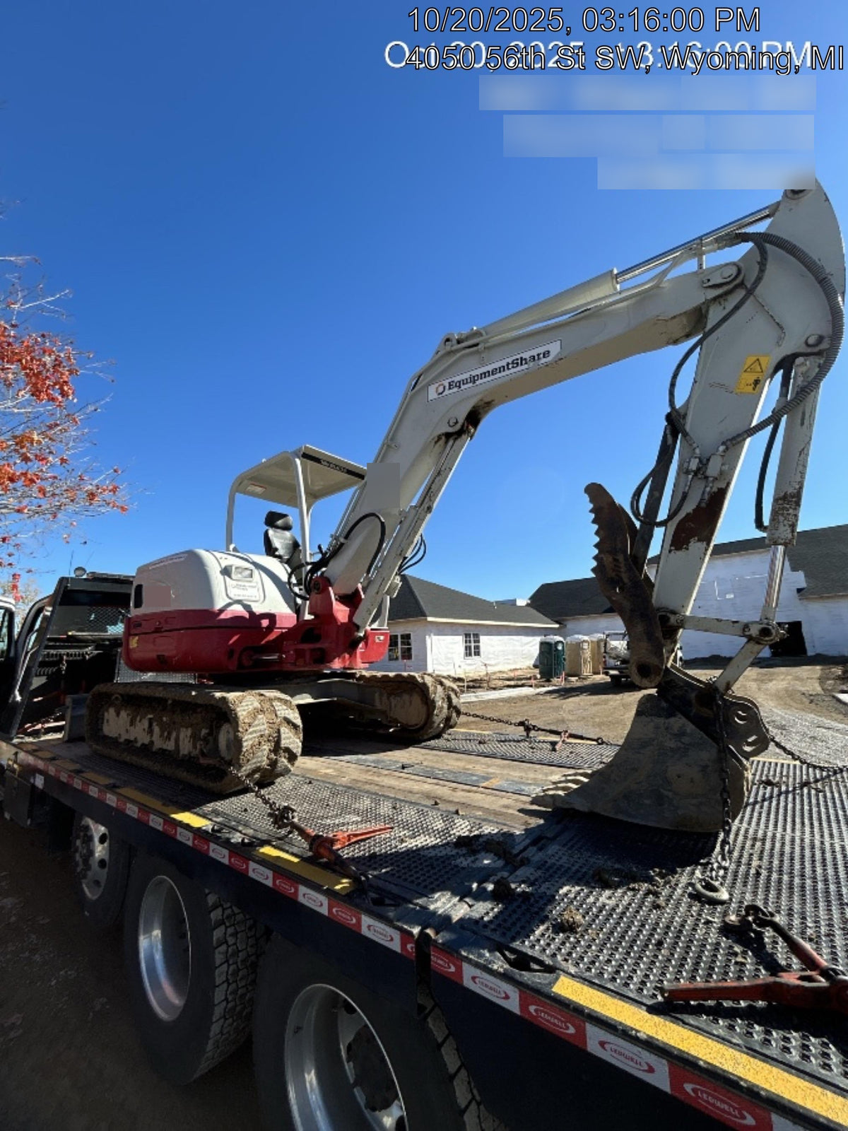 2019 Takeuchi TB260 Takeuchi TB260 Canopy w/Rubber Tracks, Auxiliary Hydraulics, Standard Blade, Manual QC