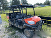 2022 Kubota RTV-X1140W-H Plastic Canopy, Windshield Acrylic Clear, LED Strobe Light, Wire Harness Kit, Back up Alarm
