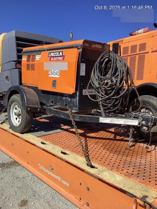 2022 Lincoln Electric LE400 Kubota V1505, Trlr, Cable Rack, Light Kit, ES Decals, T3