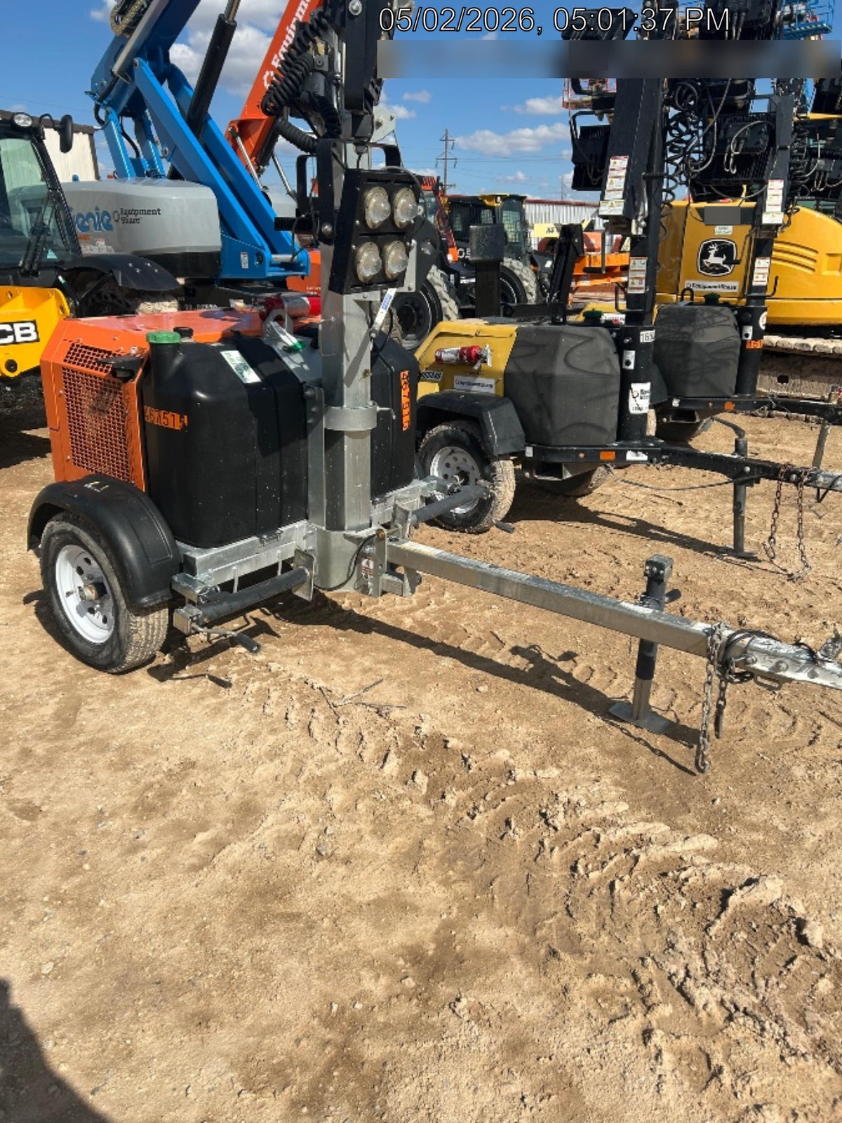 2024 Wanco WLTT-4MM4K Diesel, Deep Sea Controller, Shore Power Plug, Auto Start, (4) 350W LED Floodlights, 4kW Generator, 60 Gal Fuel Tank, 2" Ball, T3