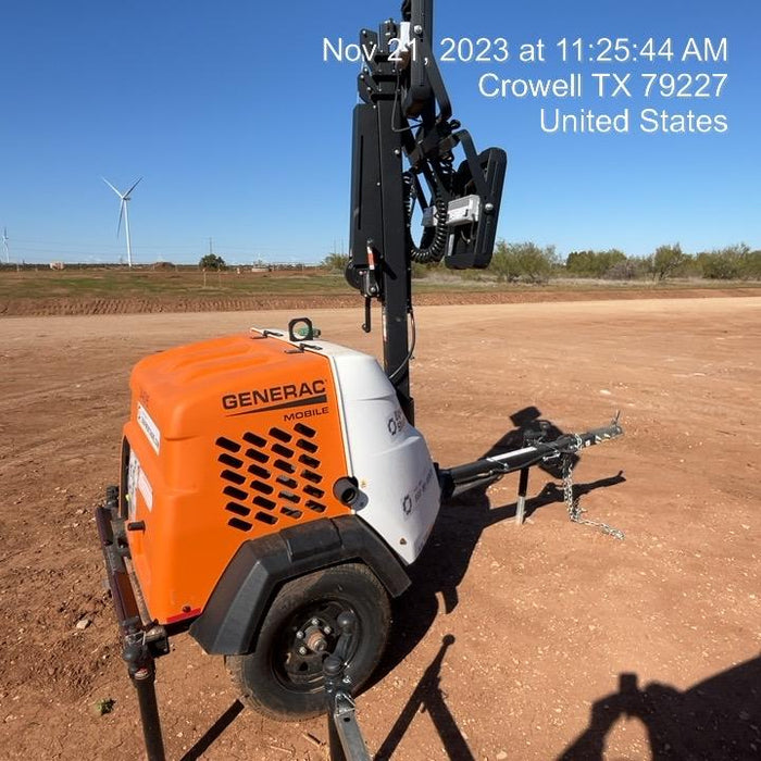 2023 Generac MLT2 Diesel, Flex Switch 120V Input, Powerzone Controller, (4) 320W LED Lights, 4kW Generator, 39.9 Gal Fuel Tank, 2" Ball, T3