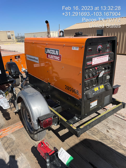 2022 Lincoln Electric LE400 Kubota V1505, Trlr, Cable Rack, Light Kit, ES Decals, T3