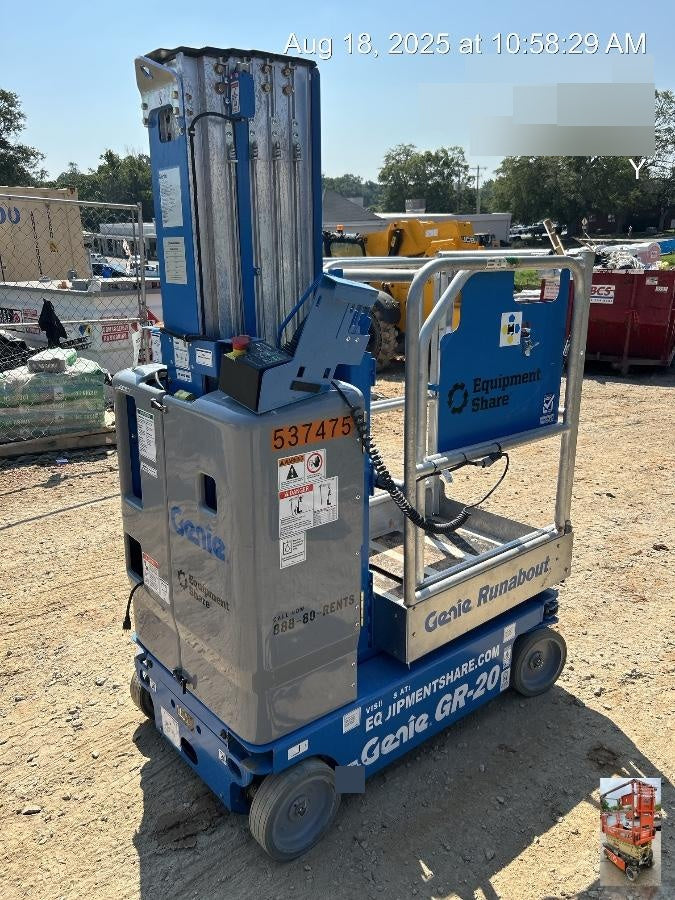 2020 GENIE GR-20