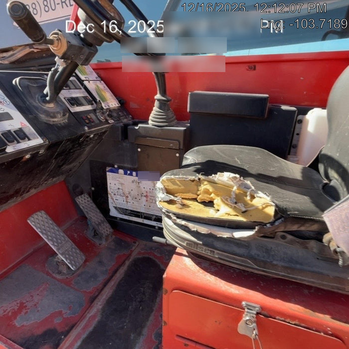 2018 Skyjack SJ1056 TH Skyjack 1056 TH Telehandler w/Open ROPS, Work Lights/Beacon, Solid Tires, 60" Carriage and Forks