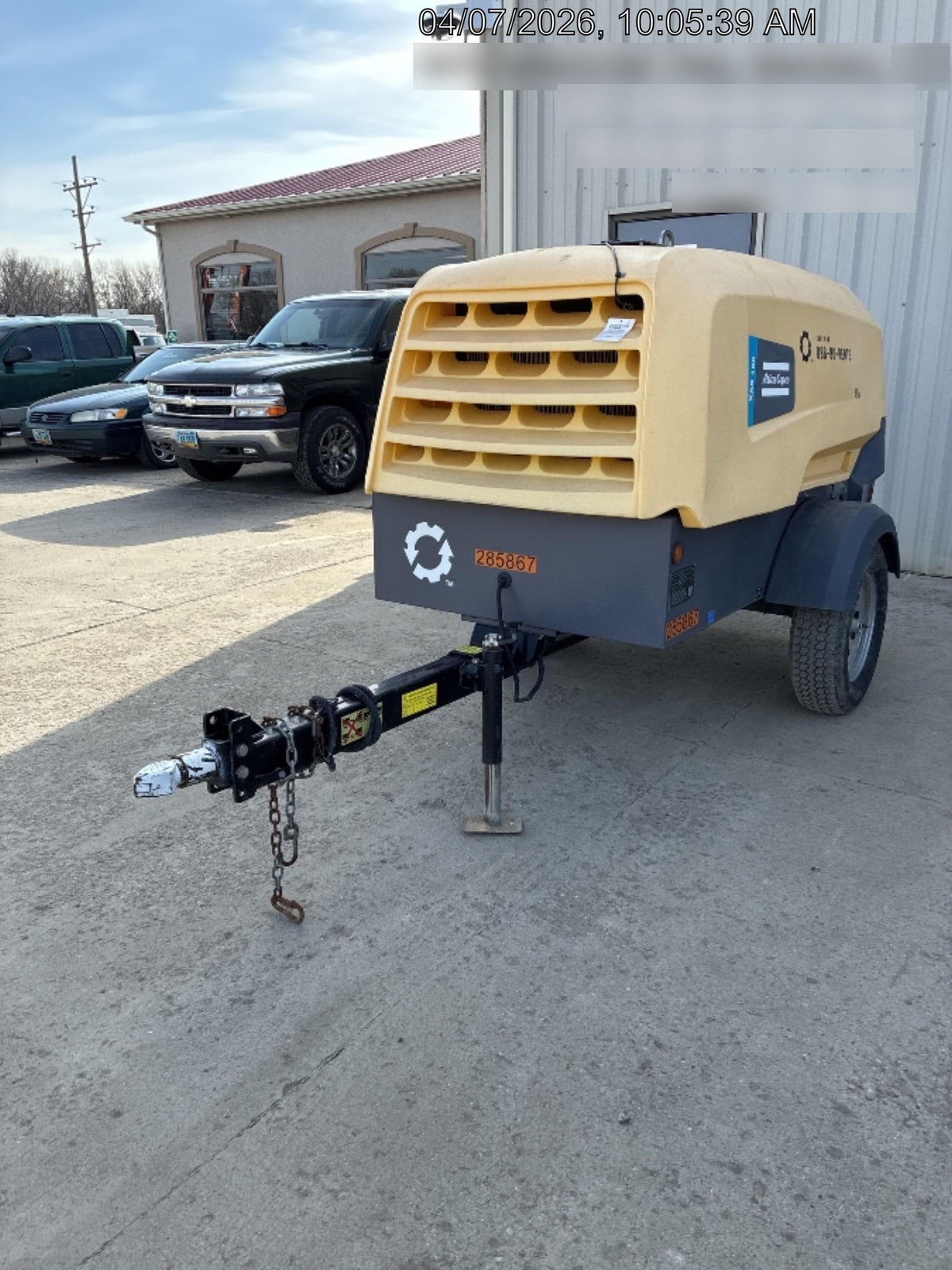 2022 ATLAS COPCO XAS188 CWK