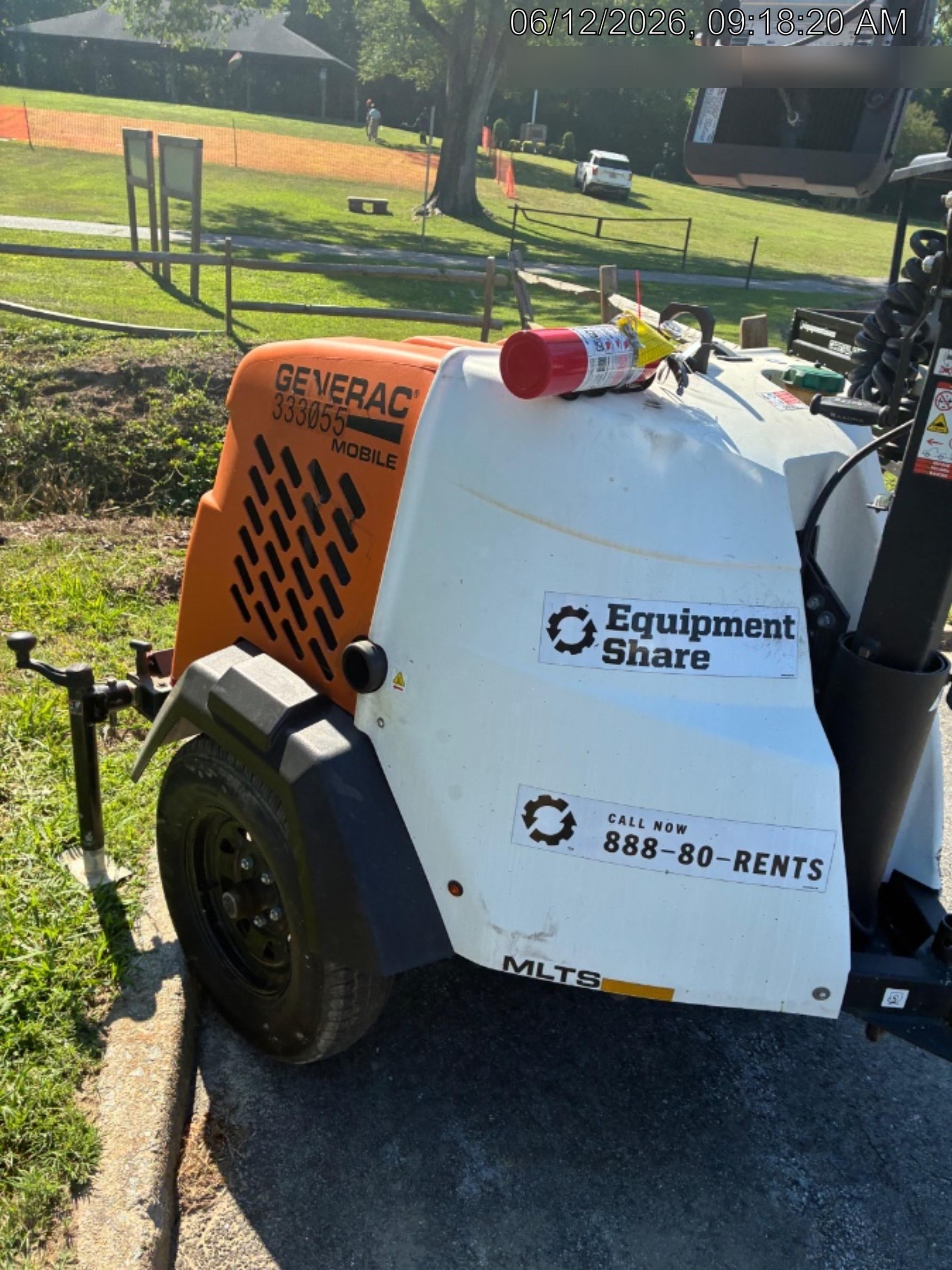 2023 Generac MLT2 Diesel, Flex Switch 120V Input, Powerzone Controller, (4) 320W LED Lights, 4kW Generator, 39.9 Gal Fuel Tank, 2" Ball, T3