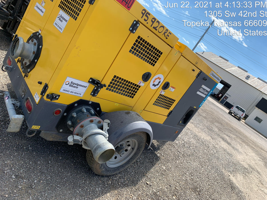 2021 ATLAS COPCO PAS 150 HF CS Enclosed