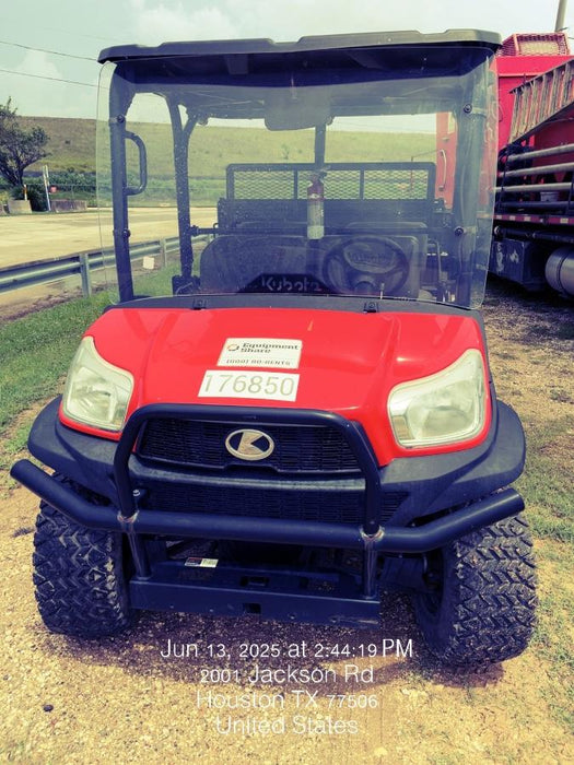 2022 Kubota RTV-X1140W-H Plastic Canopy, Windshield Acrylic Clear, LED Strobe Light, Wire Harness Kit, Back up Alarm
