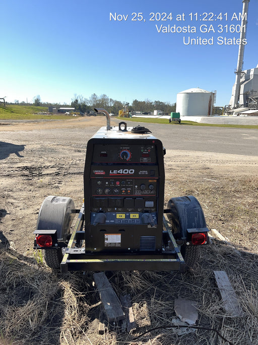 2024 Lincoln Electric LE400 Kubota V1505, Trlr, Cable Rack, Light Kit, ES Decals, T3