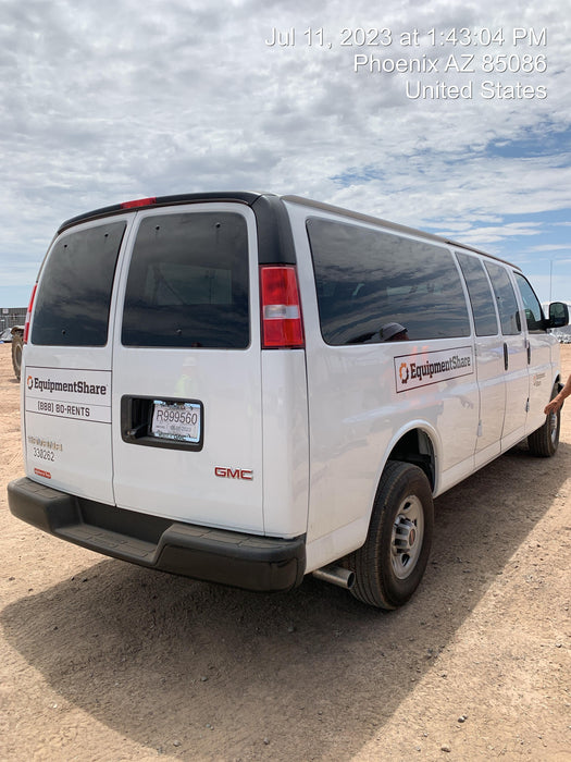 2023 GMC Savana 3500 - Rental