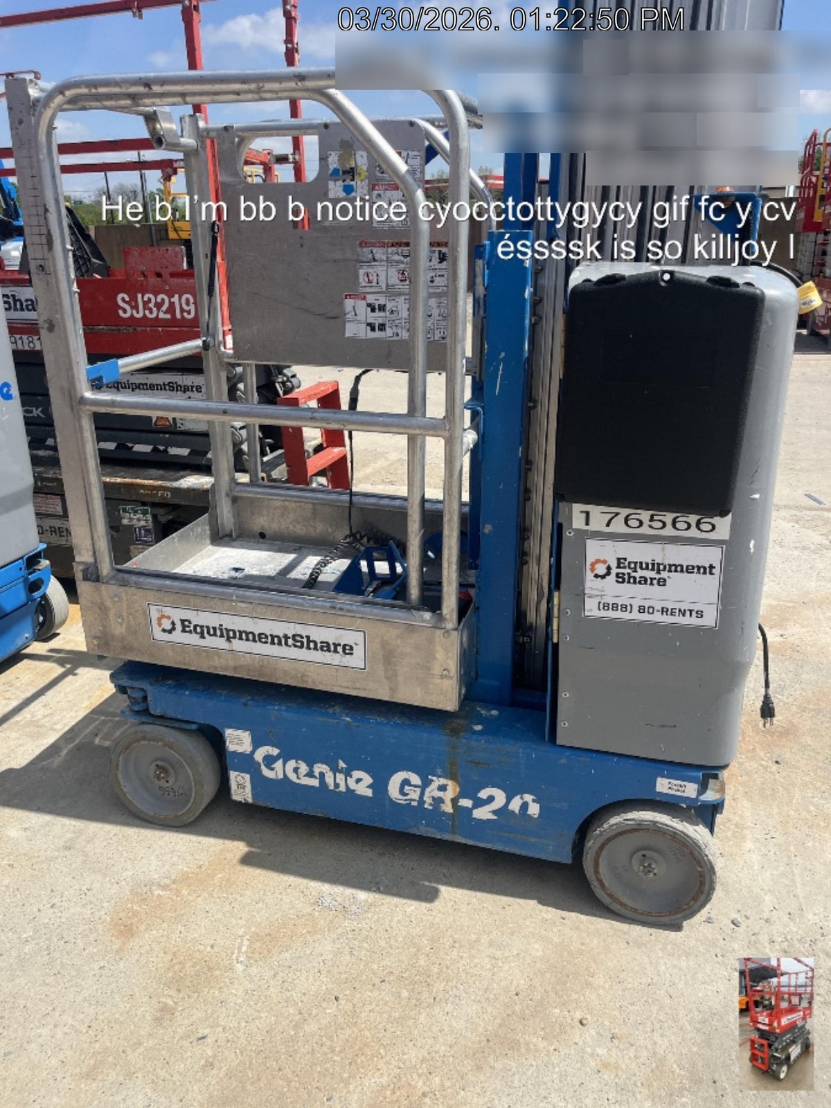 2021 GENIE GR-20