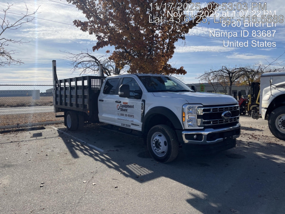 2024 FORD F550 Stake Bed - Rental