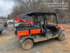 2021 Kubota RTV-X1140W-H Plastic Canopy, Windshield Acrylic Clear, LED Strobe Light, Wire Harness Kit, Back up Alarm