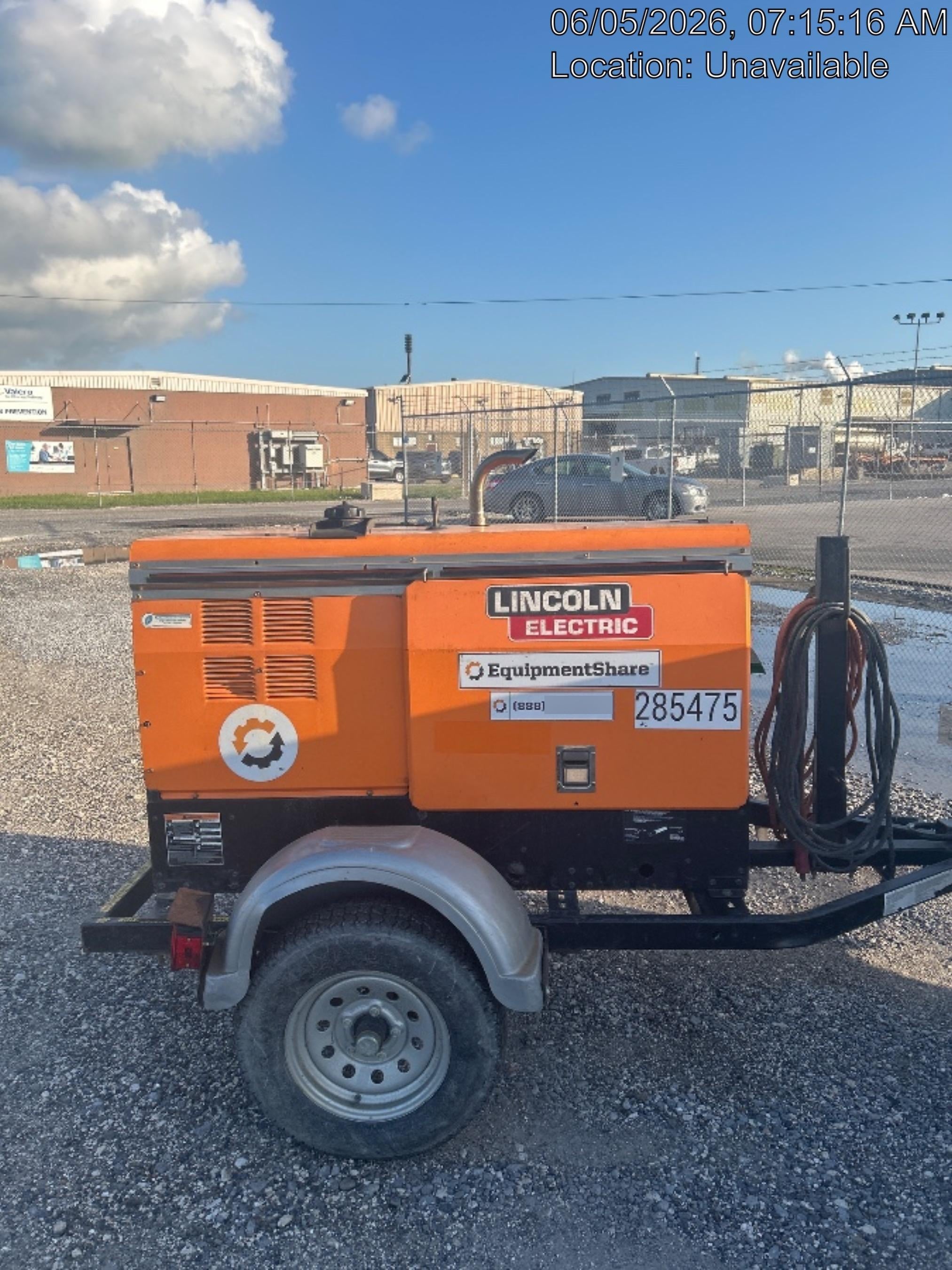 2022 Lincoln Electric LE400 Kubota V1505, Trlr, Cable Rack, Light Kit, ES Decals, T3