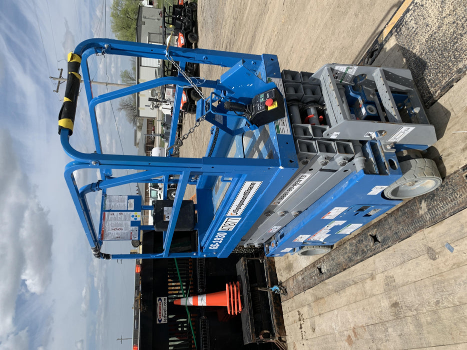 2019 Genie GS-1930 Fixed Rails with Chain Entry
