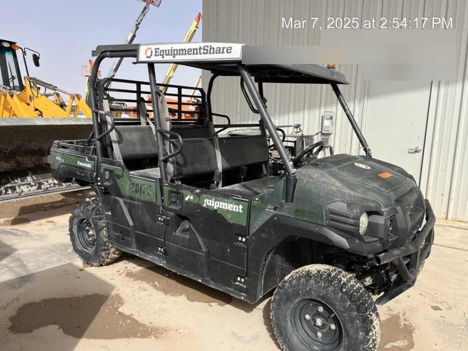 2018 Kawasaki MULE PRO-DX Kawasaki Mule 4x4 Diesel UTV w/Hard Top, Windshield, Beacon, Backup Alarm, ES Keypad/Hardware Installed