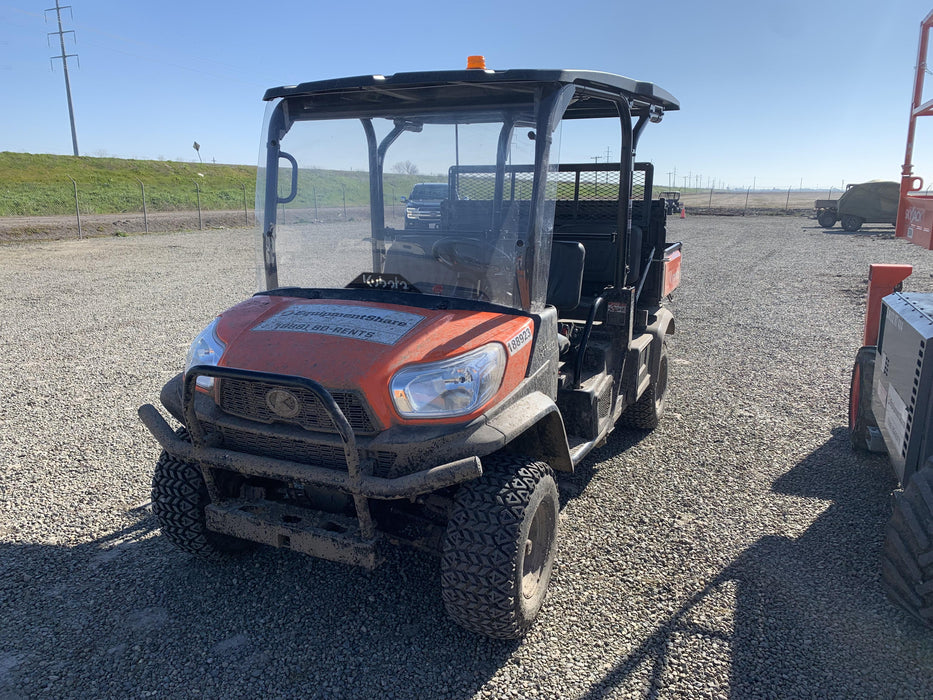 Kubota RTV-X1140W-H Plastic Canopy, Windshield Acrylic Clear, LED Strobe Light, Wire Harness Kit, Back up Alarm