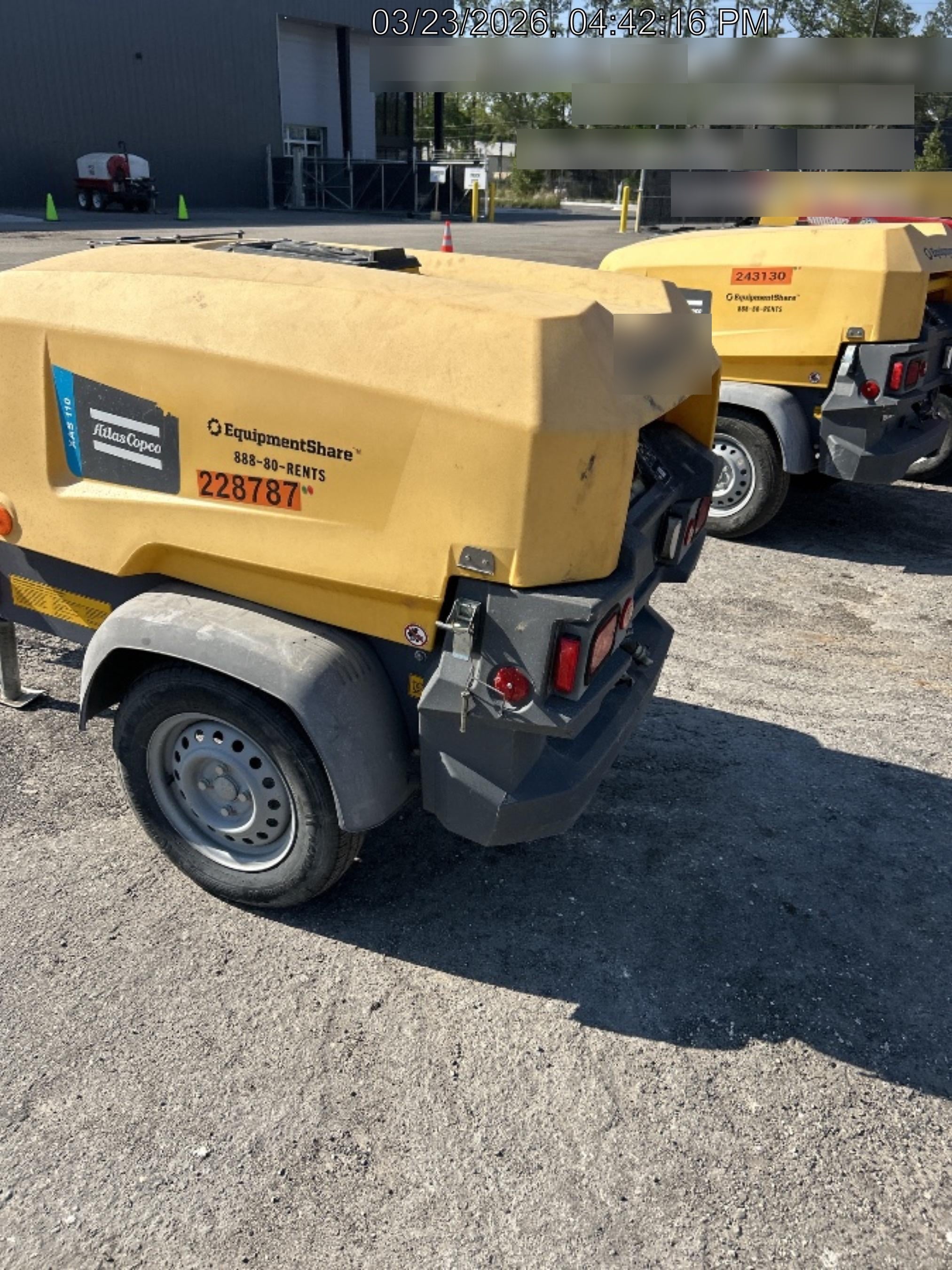2022 ATLAS COPCO XAS 110