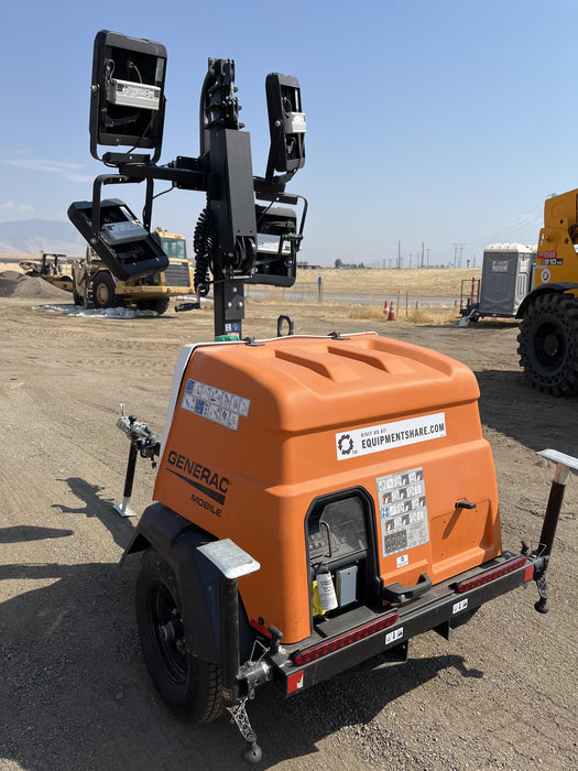 2023 Generac MLT2 Diesel, Flex Switch 120V Input, Powerzone Controller, 
(4) 320W LED Lights, 4kW Generator, 39.9 Gal Fuel Tank, 2" Ball, T3