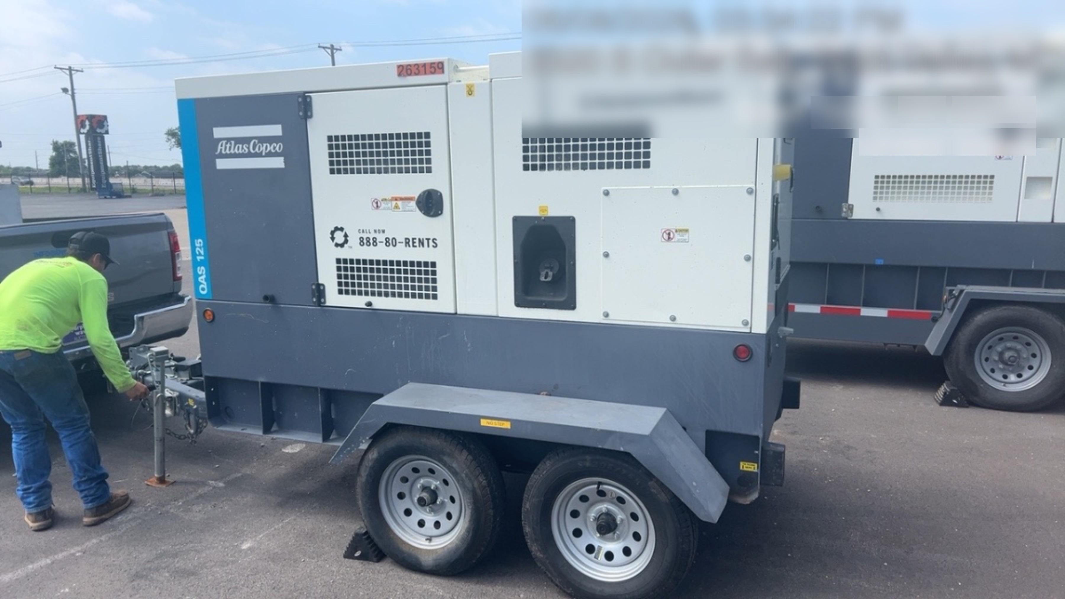2022 ATLAS COPCO QAS 125