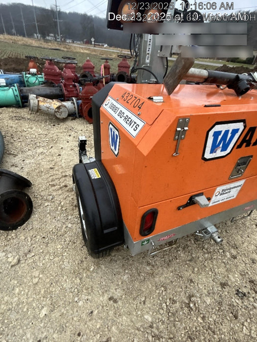 2024 Wanco WLTT-4MM4K Diesel, Deep Sea Controller, Shore Power Plug, Auto Start, (4) 350W LED Floodlights, 4kW Generator, 60 Gal Fuel Tank, 2" Ball, T3